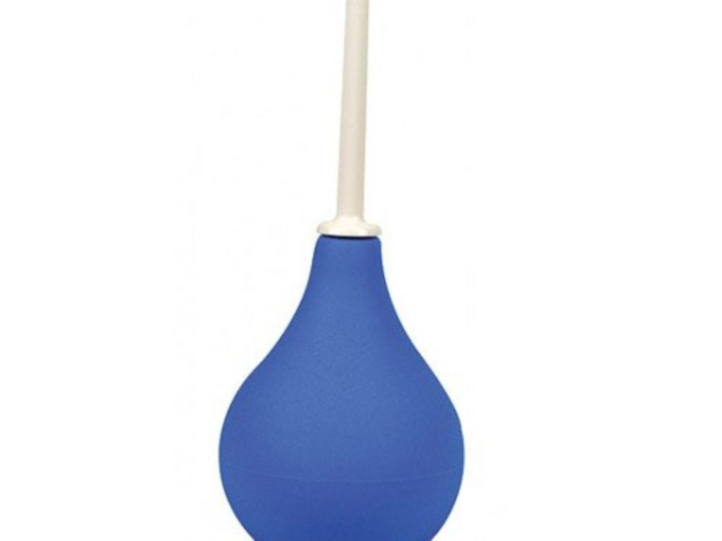 Lavemangsspruta för FMT eller fekal transplantation.