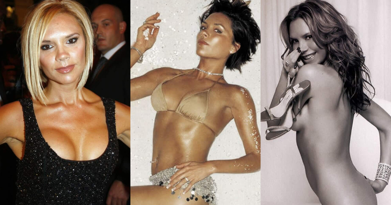 sexiga bilder på Victoria Beckham.